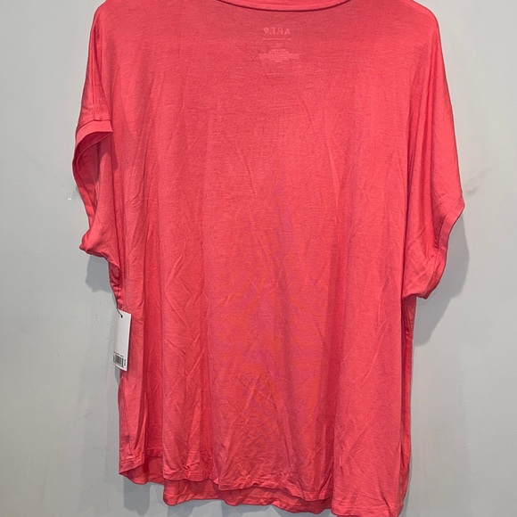 Apt. 9 Women's Coral Floral Tee NWT - Picture 5 of 7